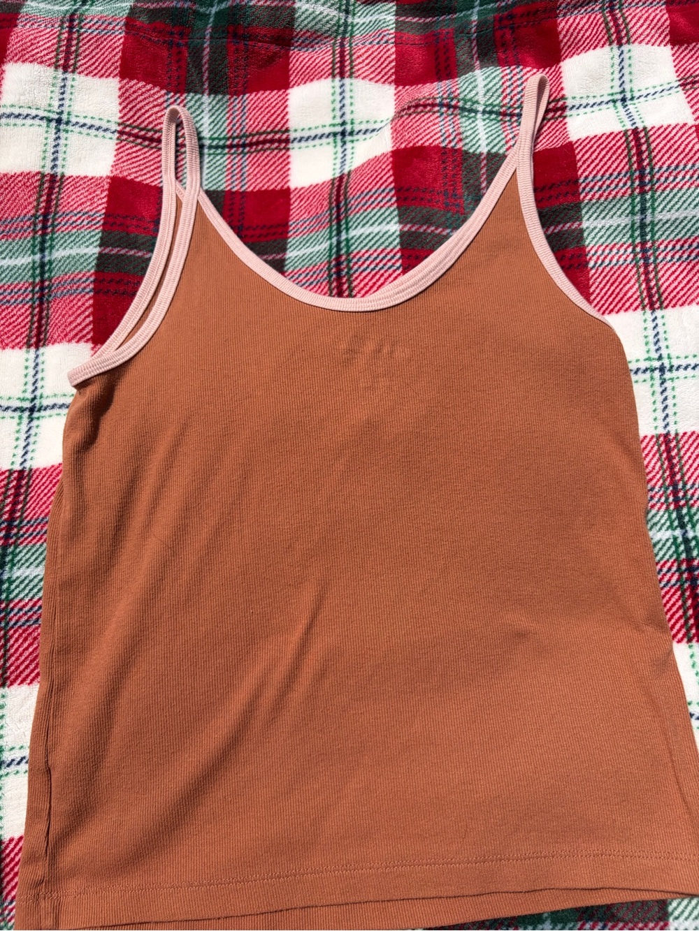 Upcycled orange apple tank top - Picture 5 of 5